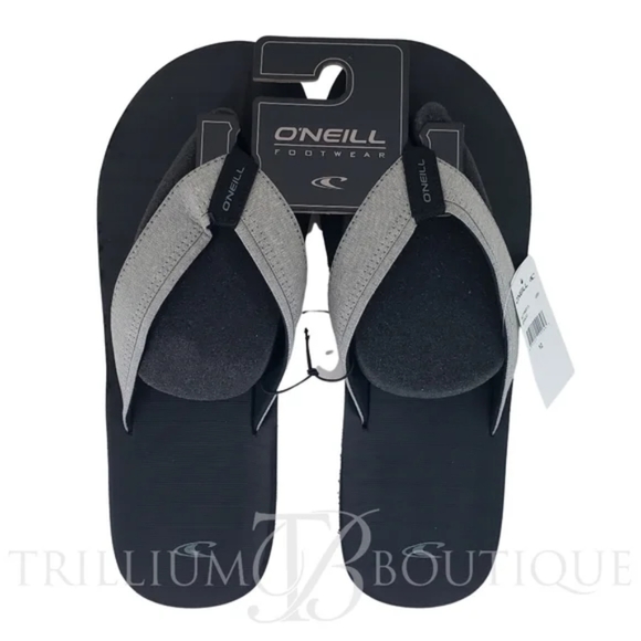 O'Neill Men's Ignacio Flip-Flops Sandals Shoes 12 Summer Vacation NWT - Picture 1 of 4